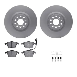 R1 Concepts WDWH1-74029 Brake Rotor- Carbon Coated W/ Ceramic Pads & Hdw